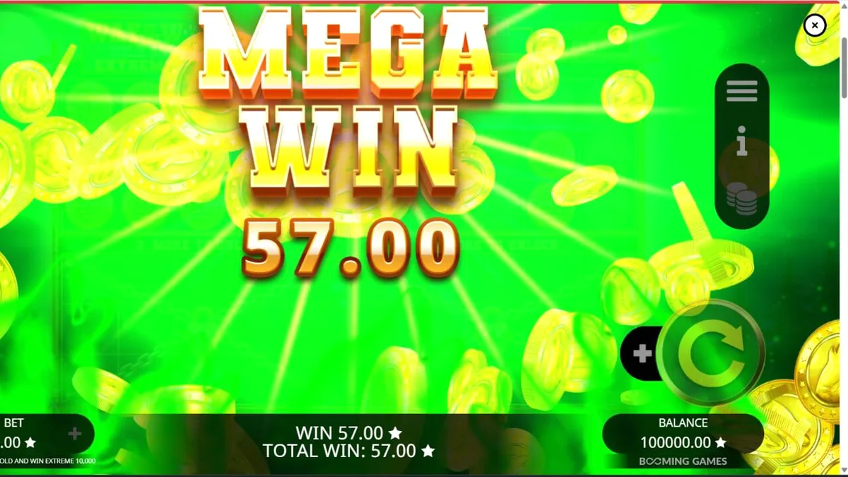 Tampilan visual slot Way of the Wolf Hold and Win Extreme 10,000 dengan latar belakang hutan malam yang mencekam